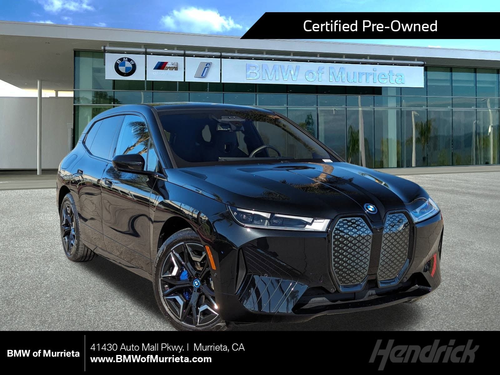 2025 BMW iX / Black Sapphire Metallic