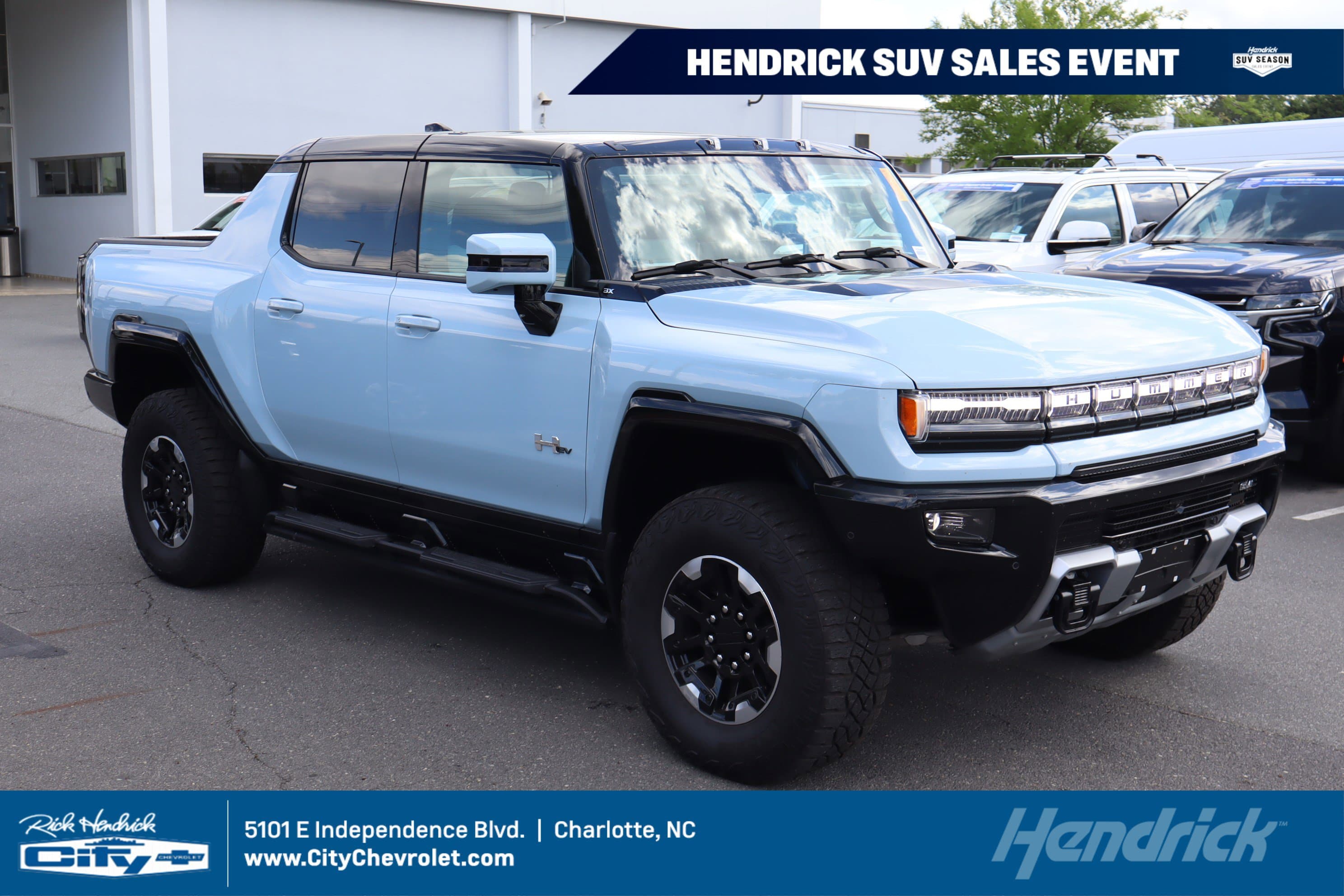 2024 GMC HUMMER EV Pickup / Tide Metallic (Ice Blue)