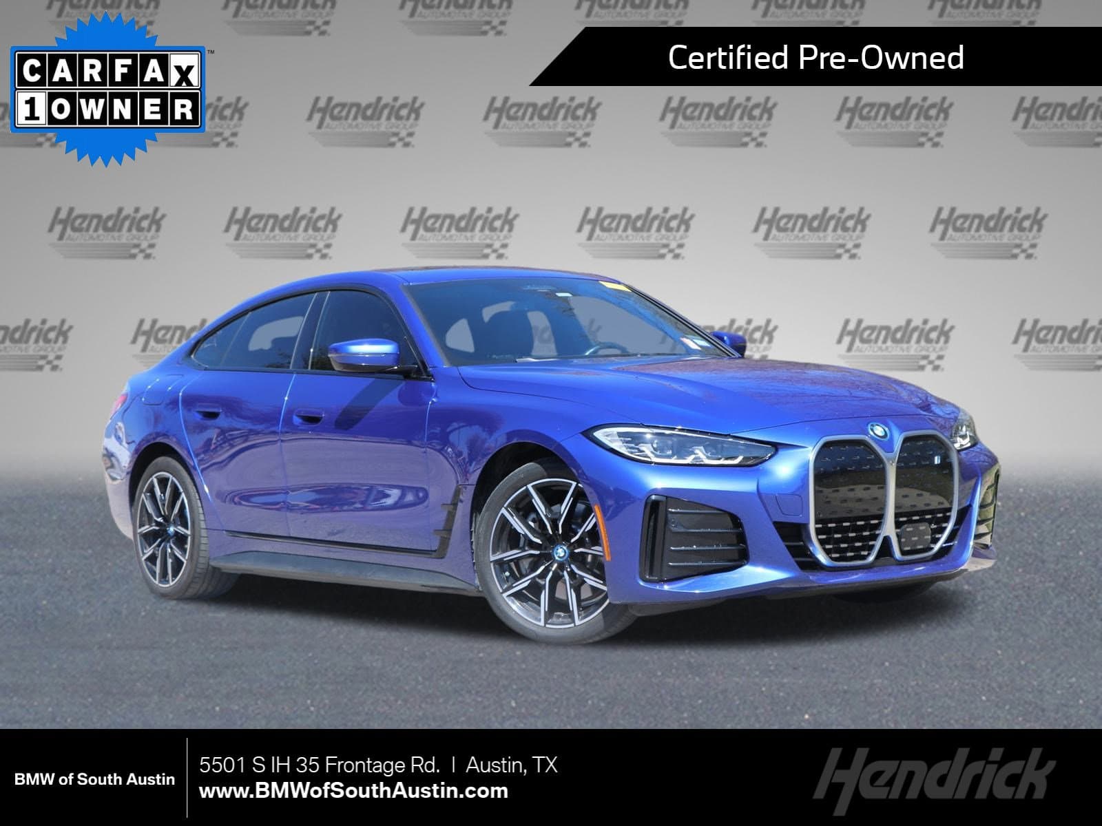 2022 BMW i4 / Portimao Blue Metallic