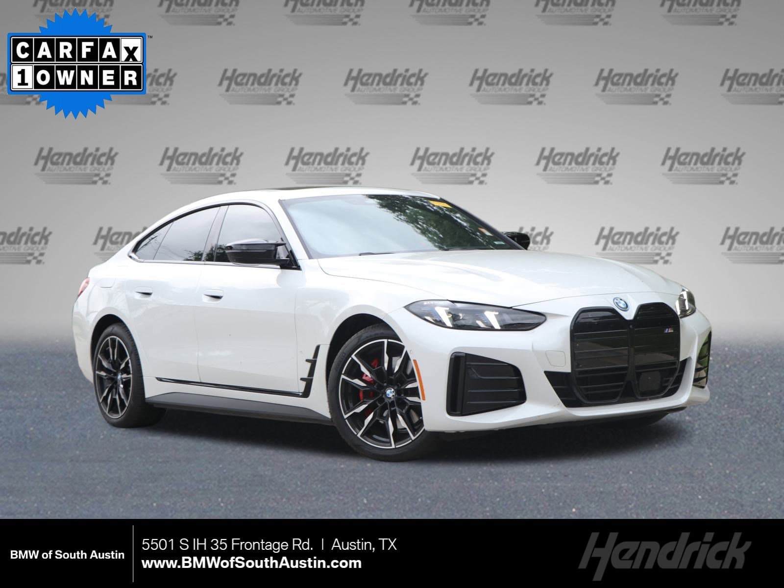 2025 BMW i4 / Mineral White Metallic