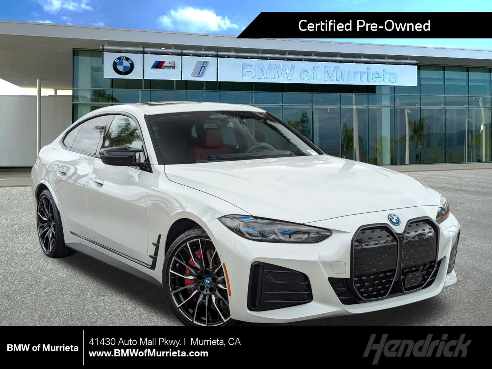 2024 BMW i4 / Mineral White Metallic