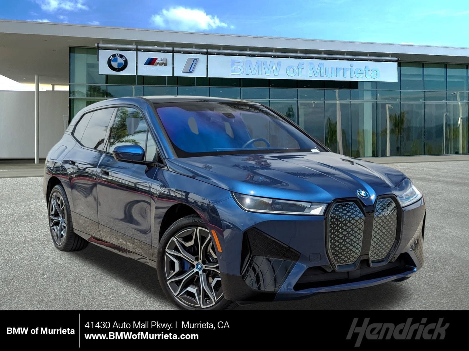 2025 BMW iX / Phytonic Blue Metallic