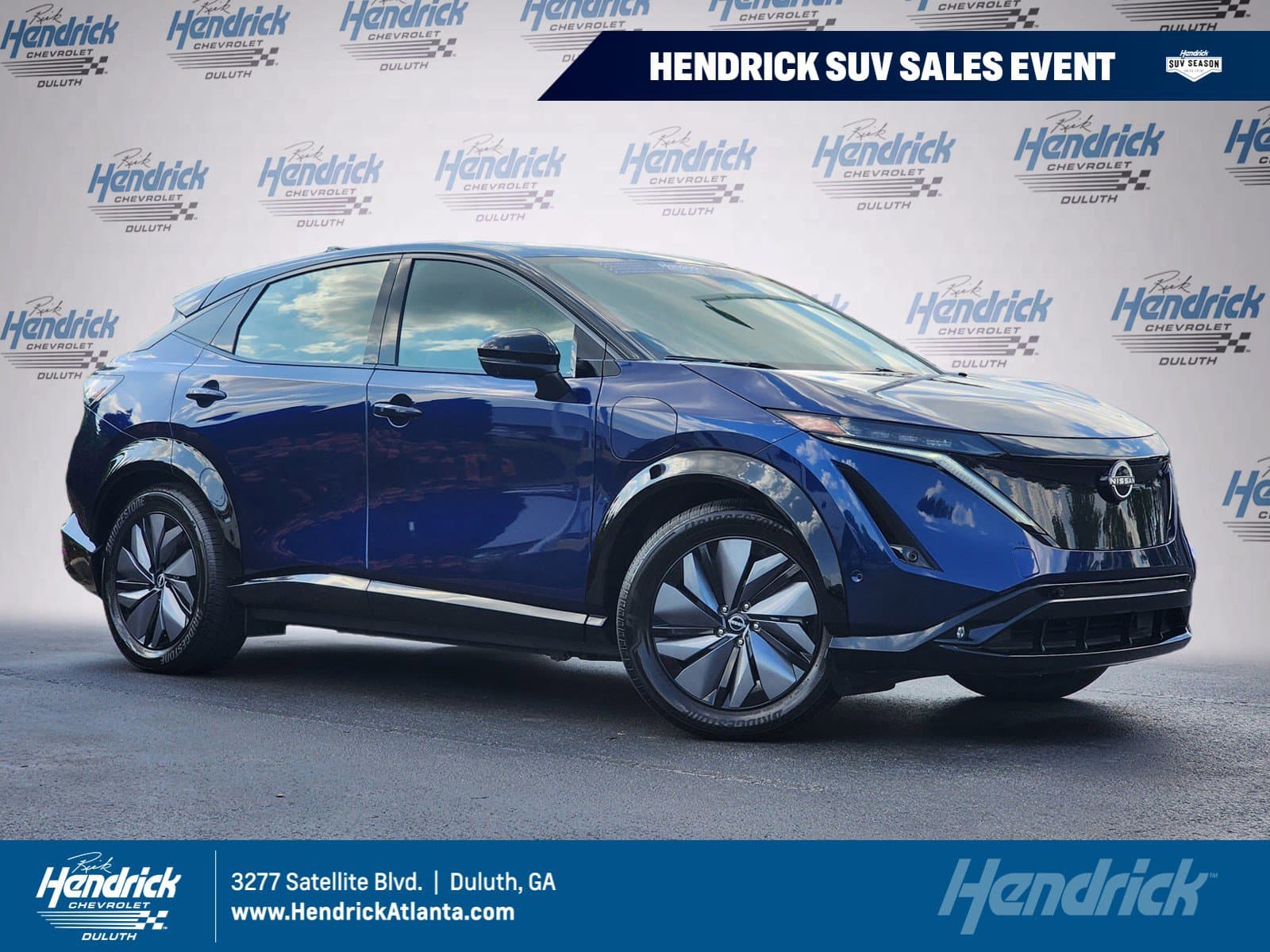 2024 Nissan ARIYA / Deep Ocean Blue Pearl/Black Diamond Pearl
