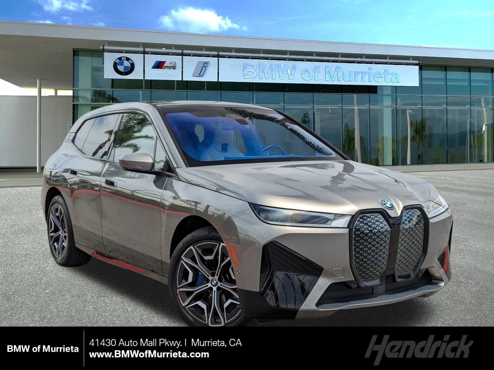 2025 BMW iX / Oxide Grey Metallic